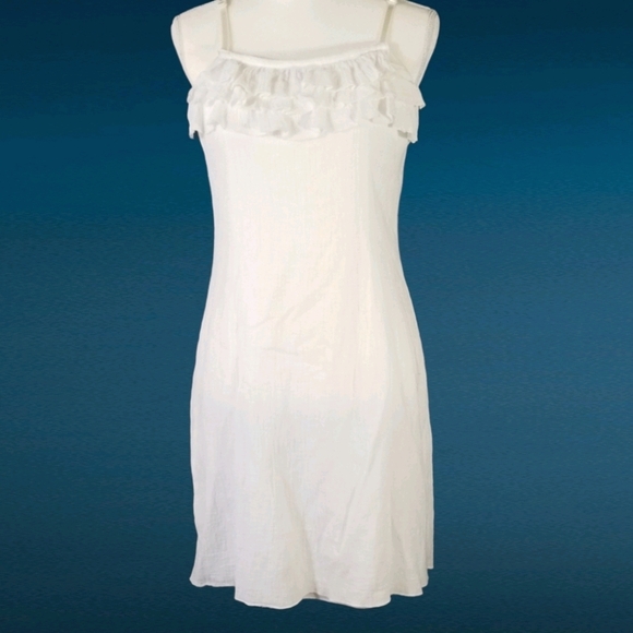 Claudio Nucci white summer cotton dress. Size XL - Picture 1 of 8